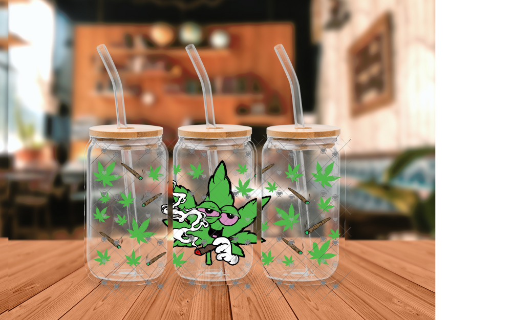 D24 WEED CHRISTMAS 16 OZ UVDTF WRAP