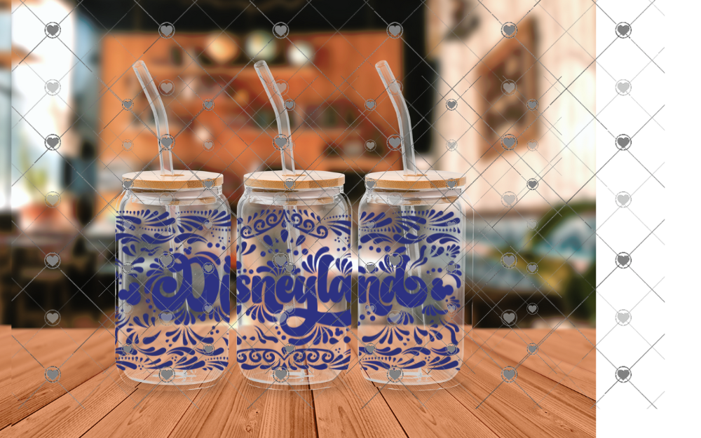 E95 Disne-y Spanish OR English TALAVERA 16 OZ UVDTF WRAP