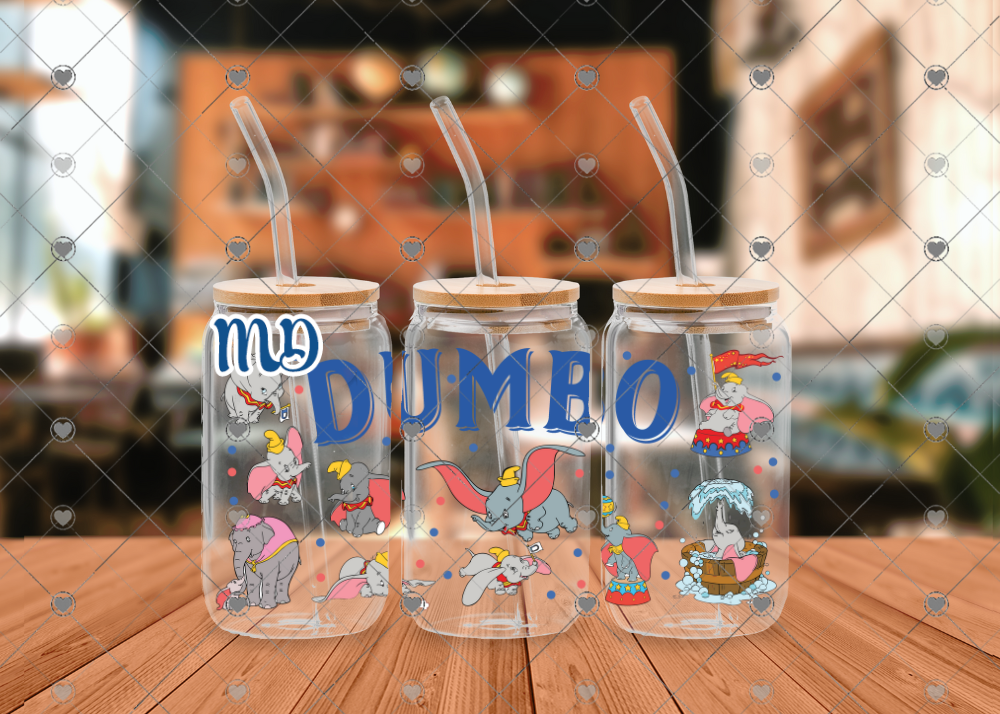 638 ELEPHANT 16OZ UVDTF WRAP