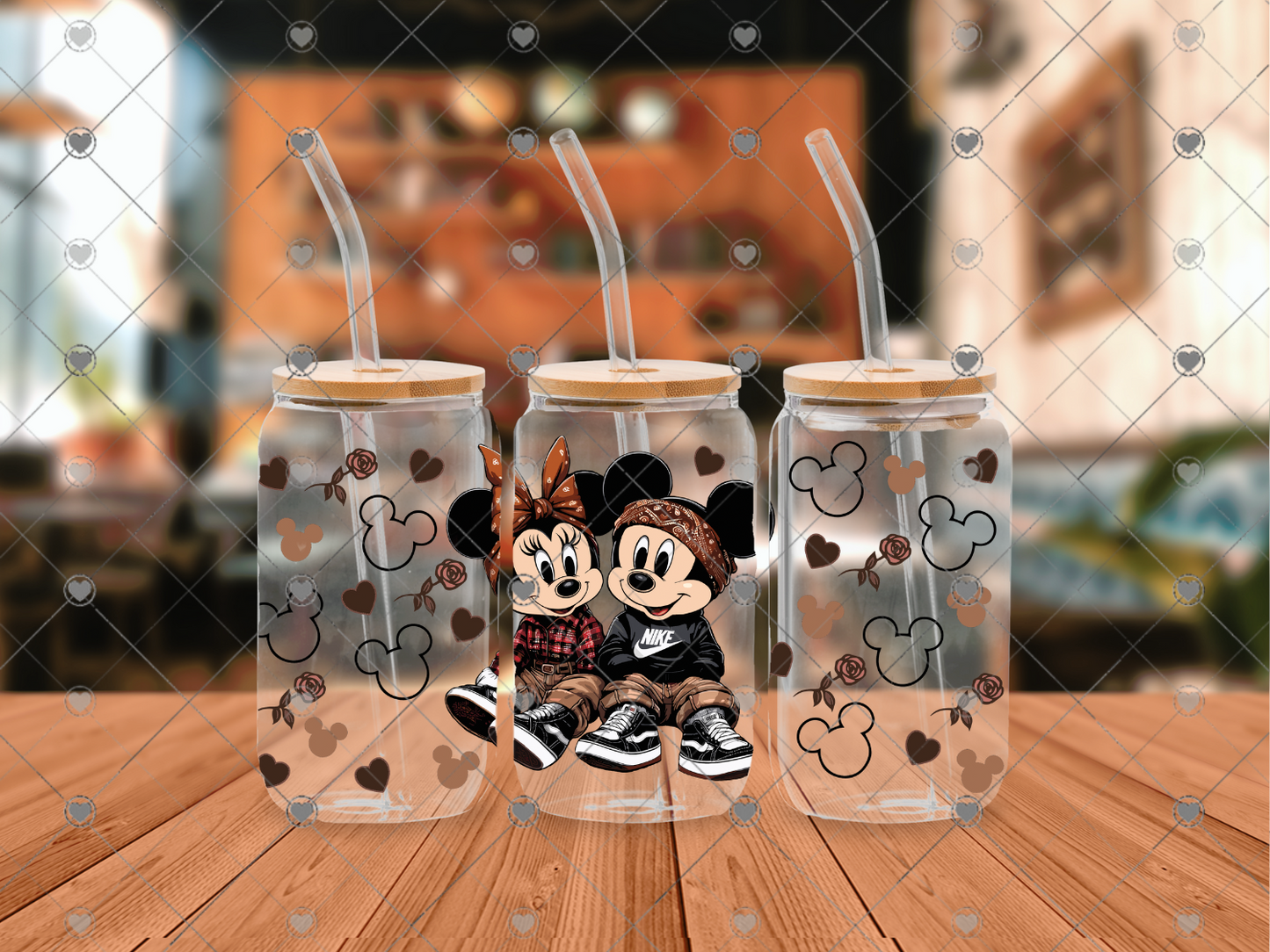 658 Mouse Cholo 16OZ UVDTF WRAP