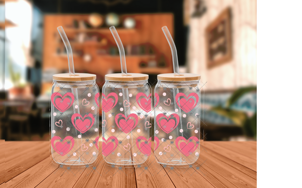 E51 VALENTINE HEARTS 16 OZ UVDTF WRAP