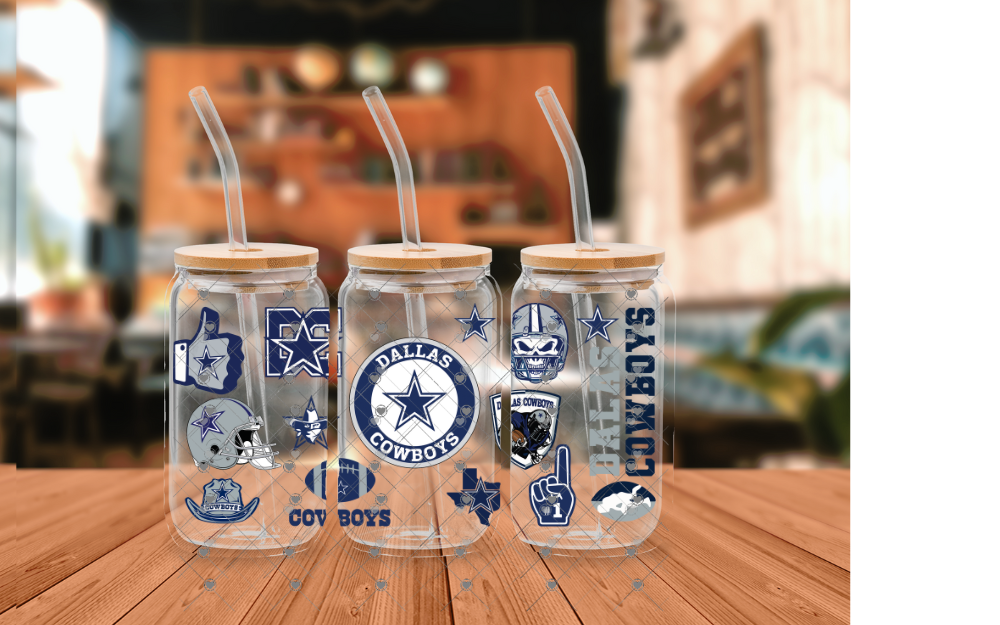 D95 Texas Team 16 OZ UVDTF WRAP