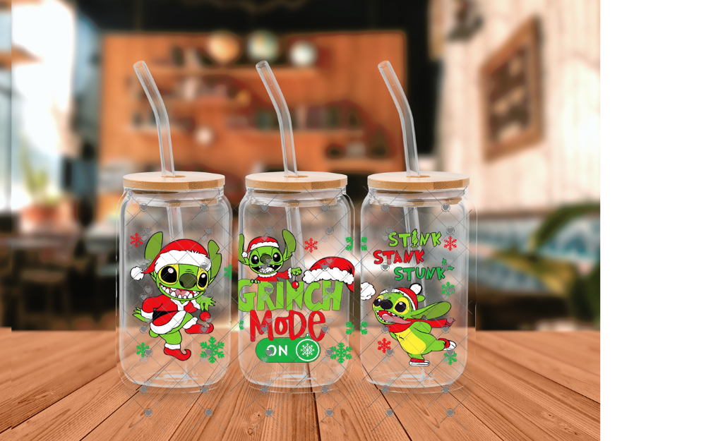 D13 Gr-Inch Mode Alien 16OZ UVDTF WRAP