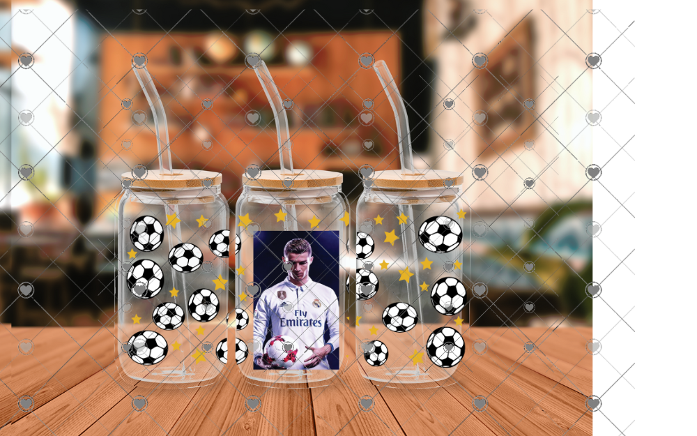 G08 soccer player 16OZ UVDTF WRAP