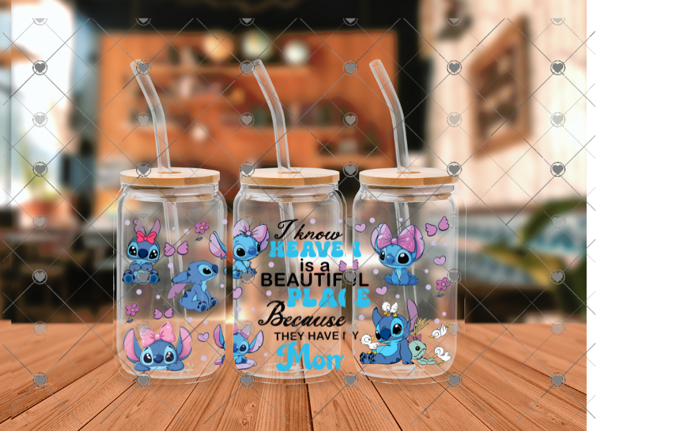 C97 Beautiful place for mom-daughter-son 16 OZ UVDTF