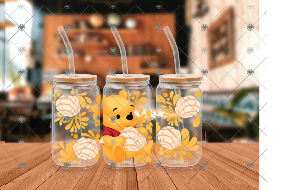 A92 BEAR AND CONCHA WRAP 16 oz