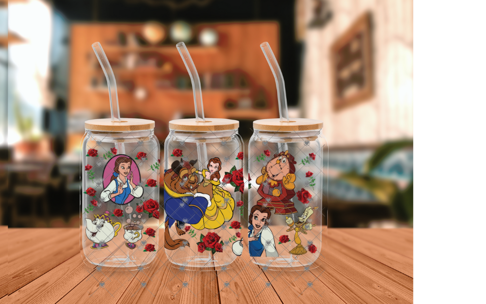 D20 Beast Dancing 16OZ UVDTF WRAP