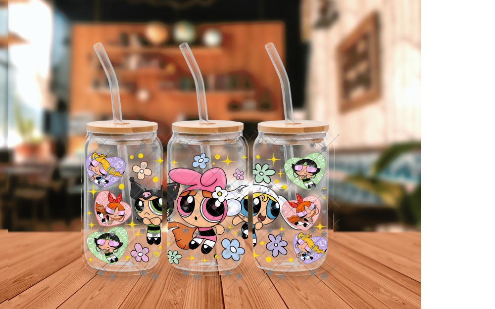 E66 SUPER GIRLS 16 OZ UVDTF WRAP