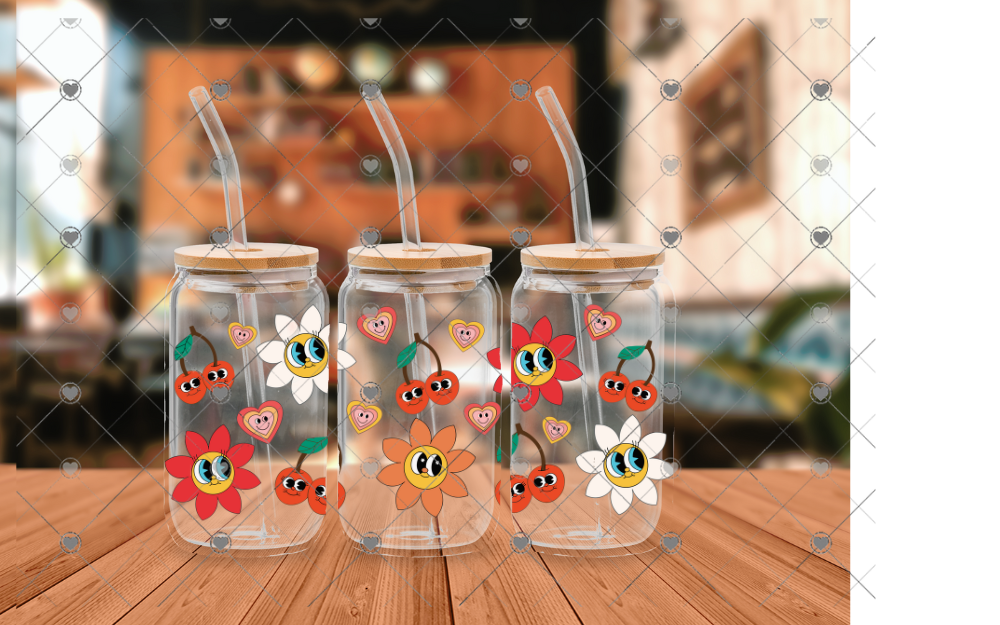 B49 BICHOTA FLOWERS UVDTF WRAP 16 oz