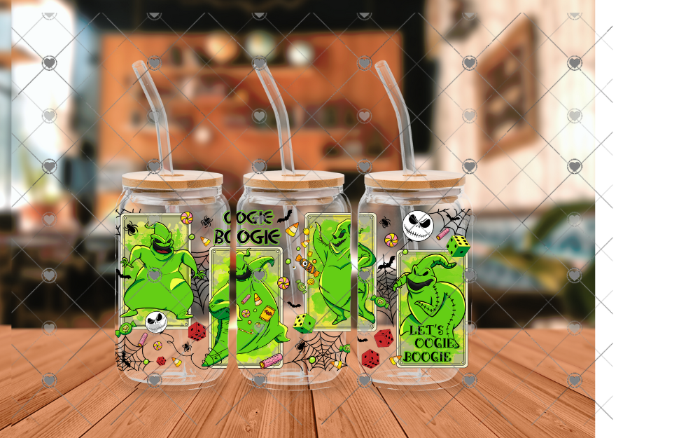 B50 GREEN OGGIE UVDTF WRAP 16 oz