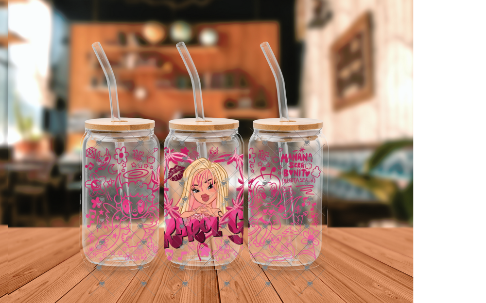 E14 KARON PINK 16 OZ UVDTF WRAP