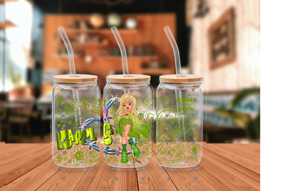 E16 KARON GREEN 16 OZ UVDTF WRAP