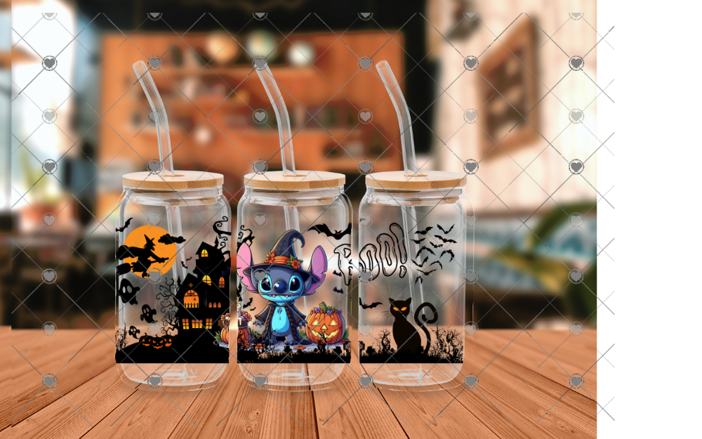 B11 HALLOWEEN ALIEN UVDTF WRAP 16 oz