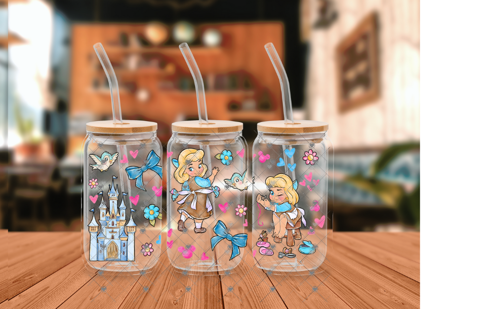 E27 PRINCESS 16 OZ UVDTF WRAP