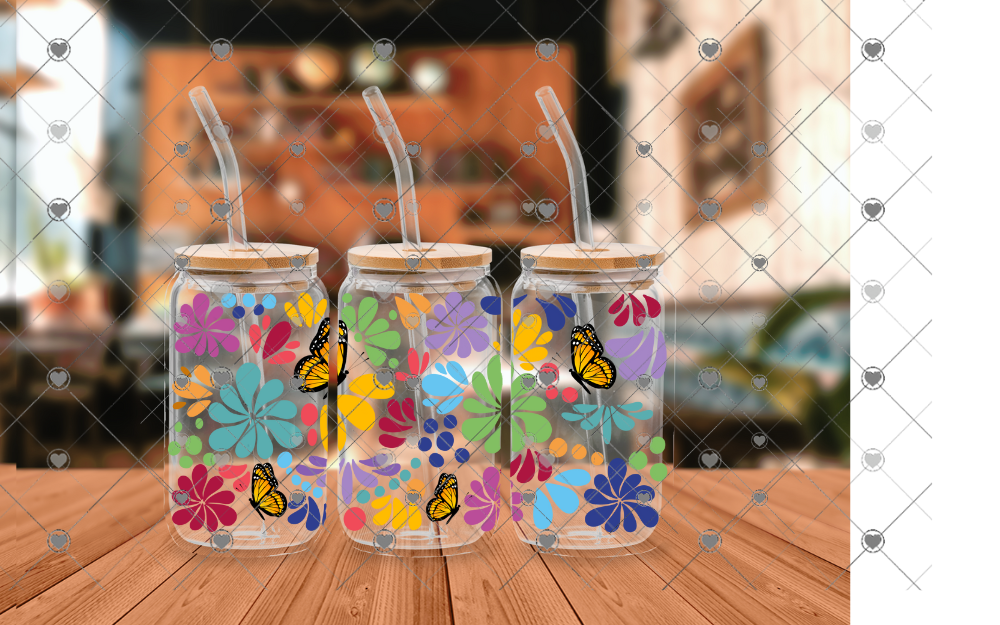 E98 BUTTERFLY TALAVERA 16 OZ UVDTF WRAP