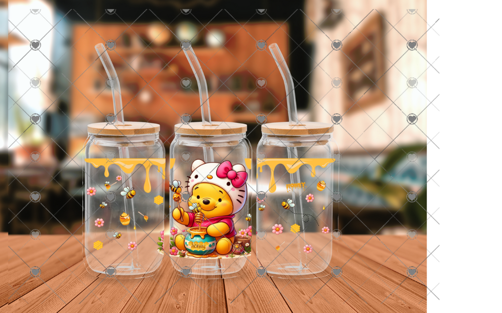 B17 KITTY BEAR HONEY UVDTF WRAP 16 oz