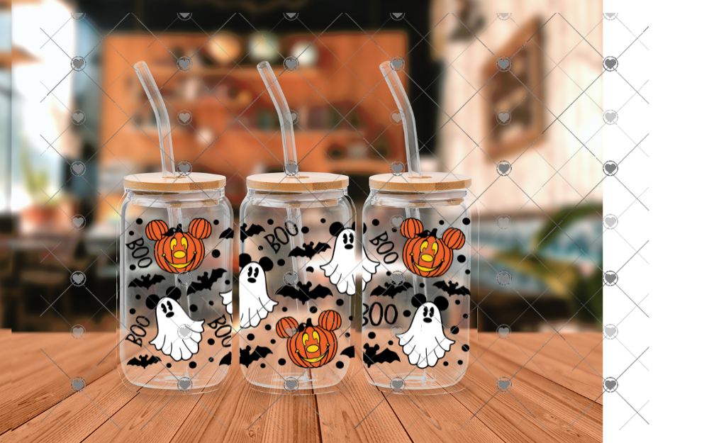 B77 MOUSE GHOST UVDTF WRAP 16 oz