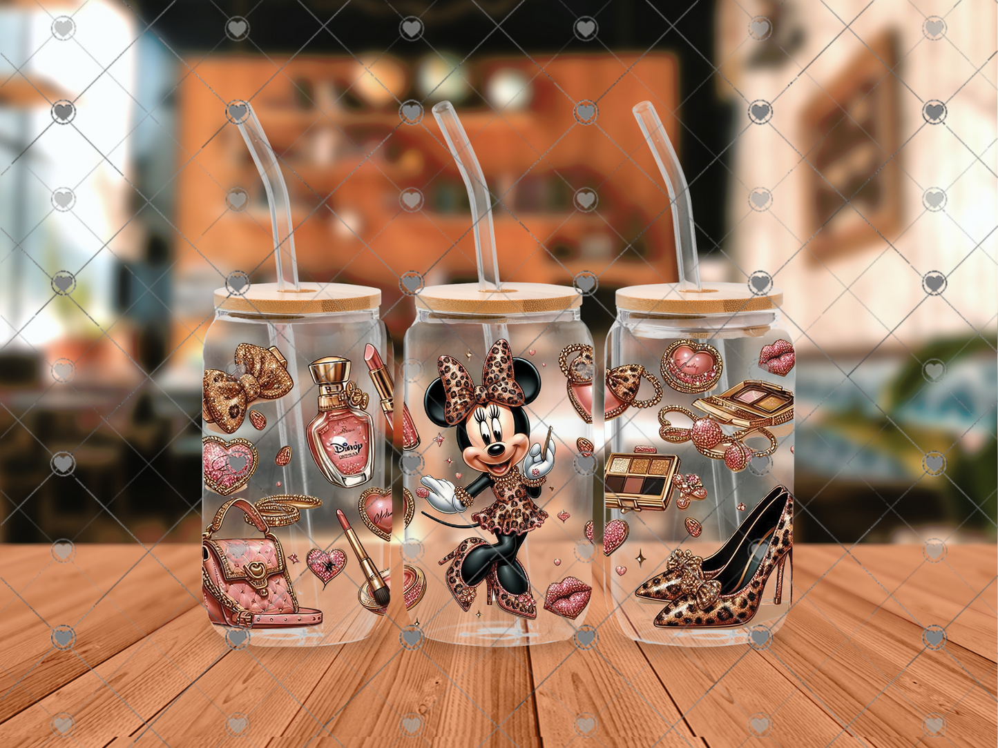 893 Bling Mouse 16OZ UVDTF WRAP