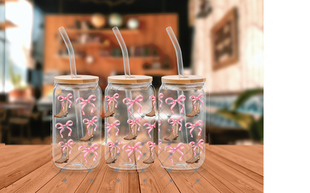 E39 BOOTS AND BOWS 16 OZ UVDTF WRAP