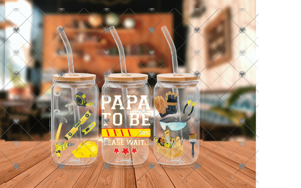 A19 PAPA TO BE UVDTF WRAP 16 oz