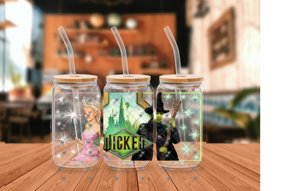 E01 WICKED WITCHES 16 OZ UVDTF WRAP