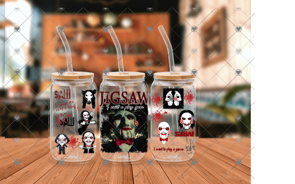 C88 HORROR GUY 16 OZ UVDTF