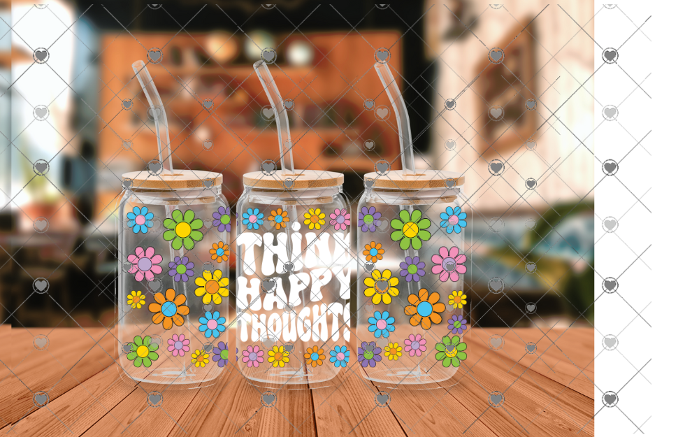 F22 Happy Thoughts 16 OZ UVDTF WRAP