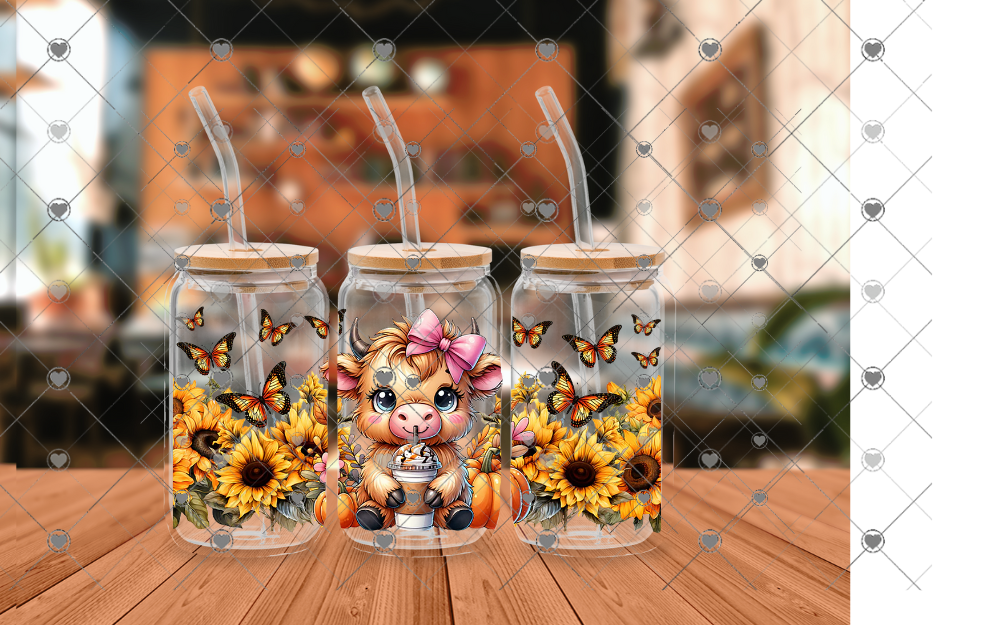 E59 VAQUITA COFFEE AND FLOWERS 16 OZ UVDTF WRAP