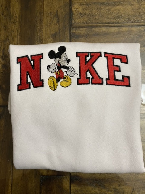 M Mouse N KE embroidered Sweatshirt.