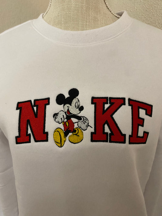 M Mouse N KE embroidered Sweatshirt.