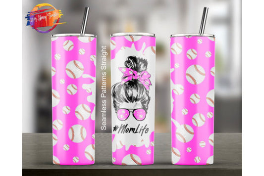 Custom 20oz Skinny tumbler Wrap. Vinyl full wrap