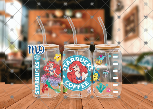 135 MERMAID COFFEE 16 OZ UVDTF WRAP