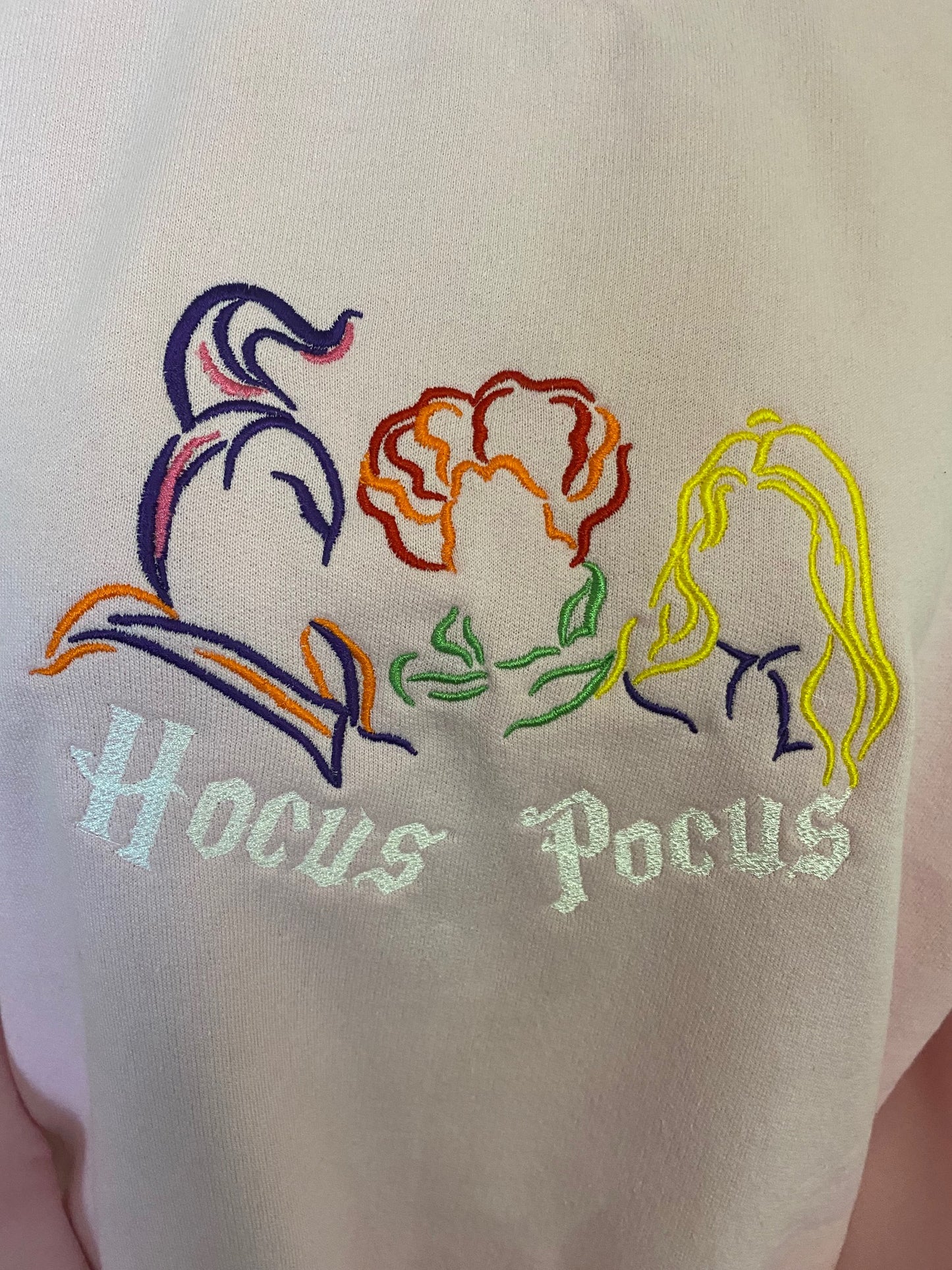 Embroidered Sweatshirt or hoodie Halloween