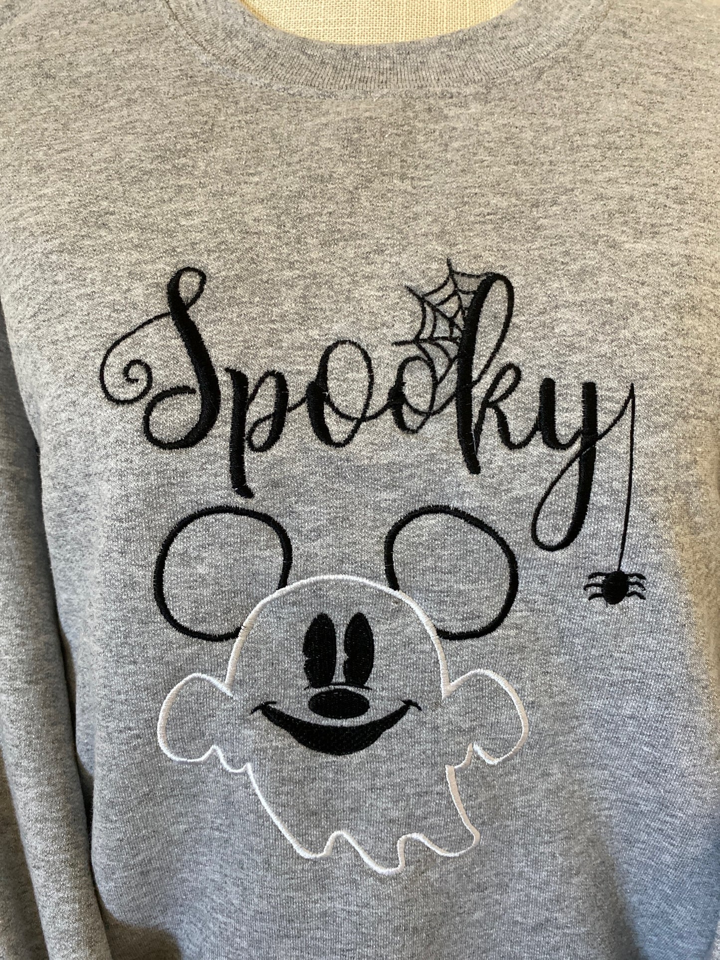 Embroidered sweatshirt or hoodie Halloween